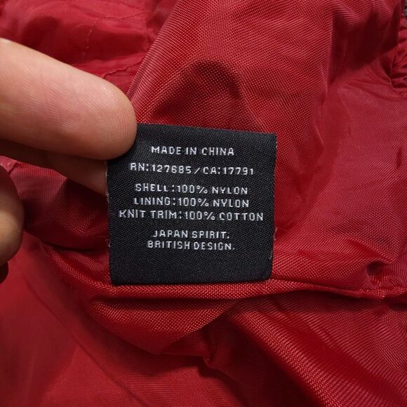 SUPERDRY Military Cargo Aviator Flight Nylon Utility Bomber Jacket Mens Medium - Picture 14 of 15